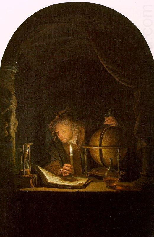 Gerrit Dou Astronomer by Candlelight china oil painting image